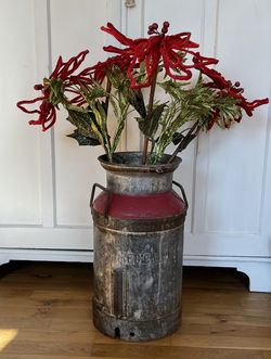 Vintage Metal Milk Jug/Can 