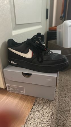 Nike Air Force 1 ’07 GS – Black/White – Boys Youth Size 5.5Y – With Box