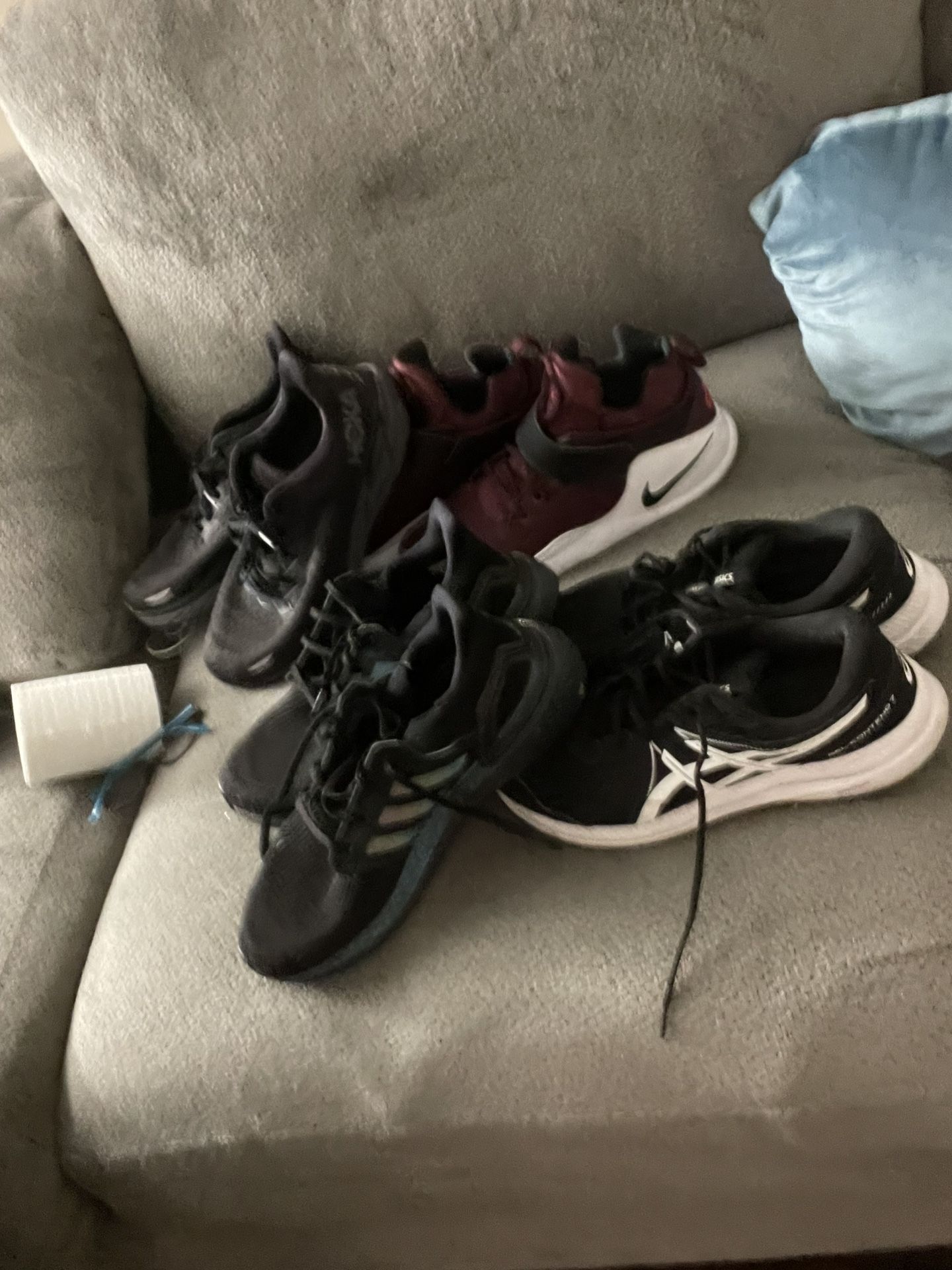 Used Mens Shoes Size 12 - Hokas, Nike, Adidas, Asis