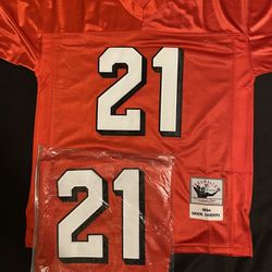 Men's San Francisco 49ers Deion Sanders  Scarlet Legacy Jersey🏈