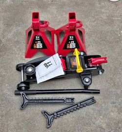 2Ton Jack With Stands