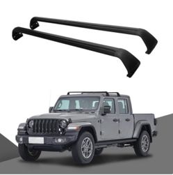 Roof Rack Cross Bars Fit for 2019-2024 Jeep Gladiator and Jeep Wrangler 2007-2024 (ONLY FIT Hard Roof Top)