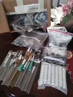 Beauty brushes & more. Some brushes are baremineral brands.