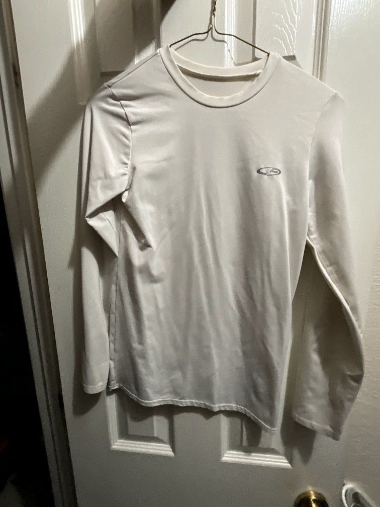 Champion White Compression Shirt
