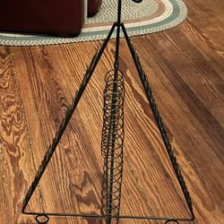 Metal And Wire Green Picture & Card Holder