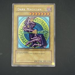 Dark Magician Limited Edition Gold Yu-Gi-Oh Card