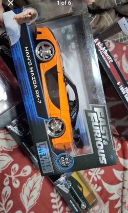 Fast&Furious and Freddy Krueger Die Cast vehicles