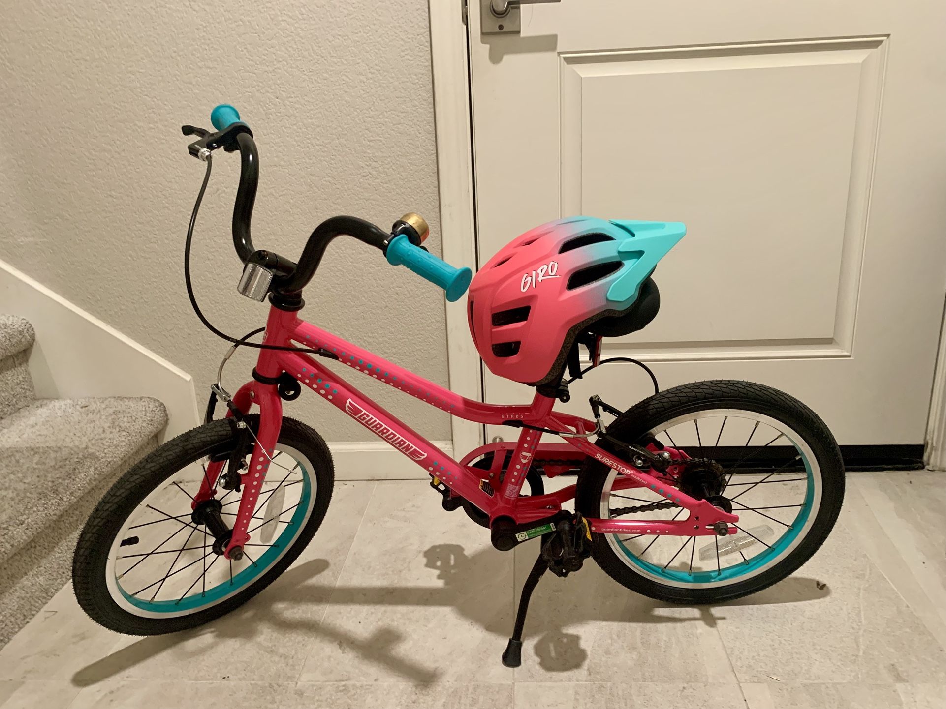 Kid’s Guardian Bike And Helmet For Sale 