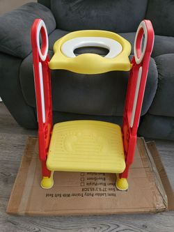 Toddler toilet seat trainer