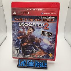 Uncharted 2: Among Thieves Game of the Year Edition PlayStation 3 PS3 - CIB -