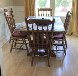 Dining Table with 6 Chairs