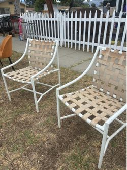 Vintage outdoor chairs