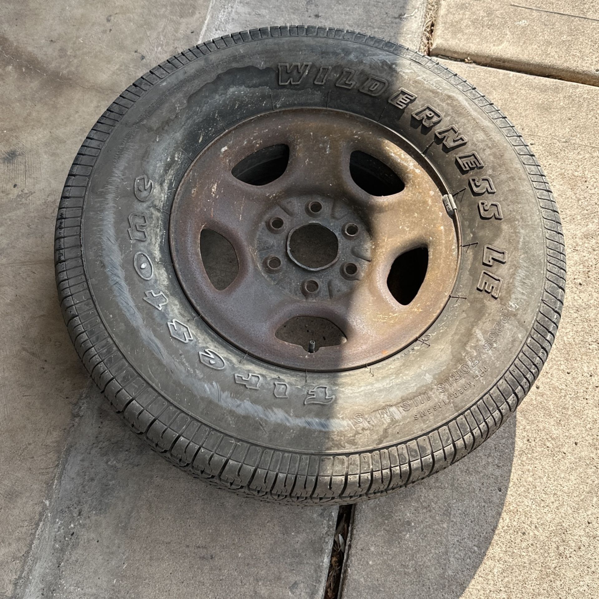 Silverado 1500 Spare Tire New