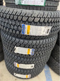 265/70/17 GOODYEAR AT 4 NEW TIRES INSTALLED ✅ INSTALADAS ✅