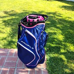 Women's Wilson Profile Full Size Cart Golf Bag with Rain Hood - Unused