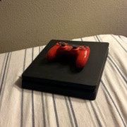 PS4 With Red Controller 