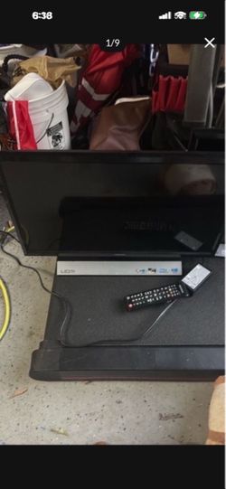Samsung LED TV  monitor with Remote 24 inch