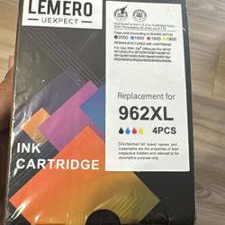 LEMERO Ink Cartridge Replacement for HP 962XL 4 Pack