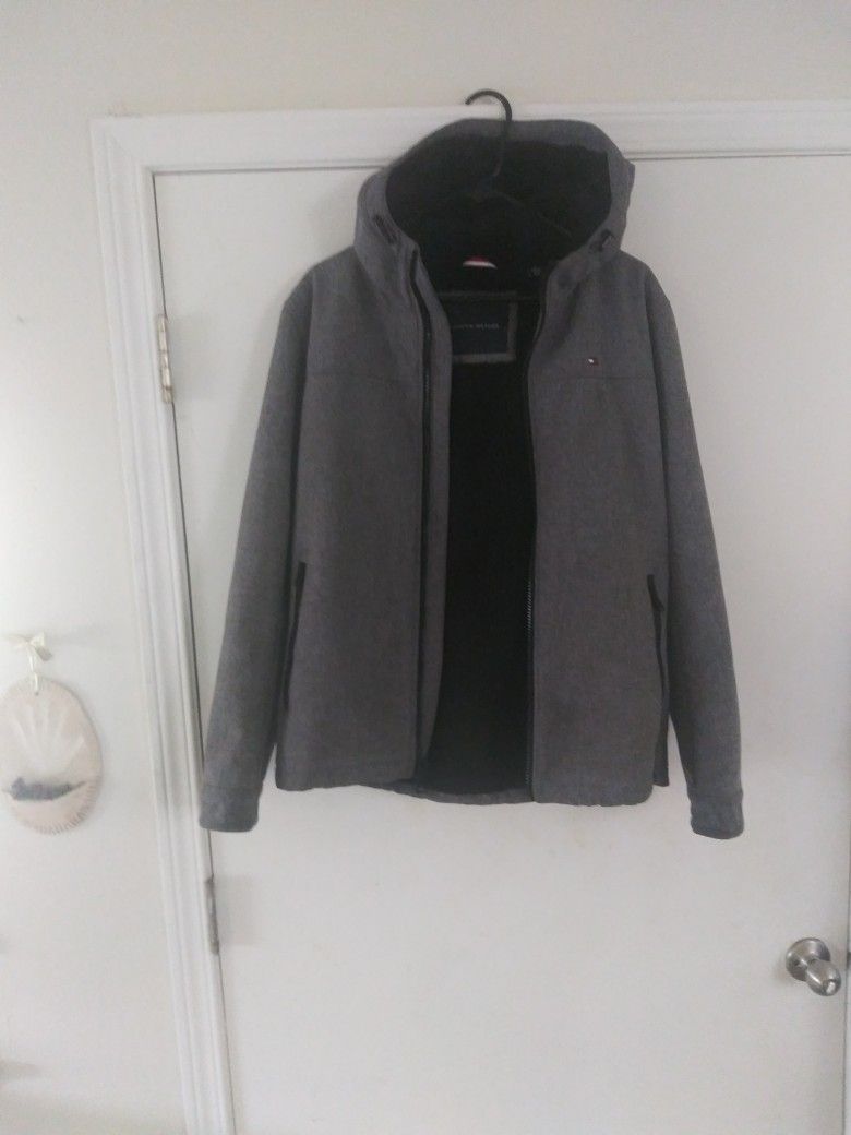 TOMMY HILFIGER HOODY JACKET, Size Small to Medium, NEW, Was wrong Size. LETTING IT GO, For $50.00 Firm. Purchased New $127.67 AGES 10 -16