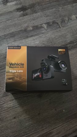 Vehicle BlackBox DVR Triple Lens Dash Cam
