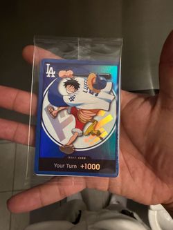 2026 One Piece Promo Dodgers One Piece Night Monkey D Luffy DON!! PSA 10 guaranteed