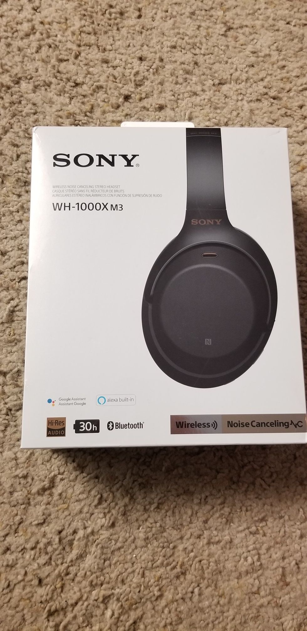 Sony WH-1000XM3 Headphones