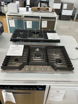 Gas Cooktop Stainless Steel 5 Burner
