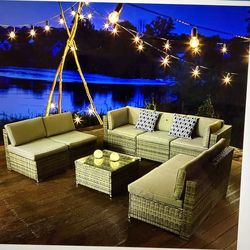 Yitahome 8 Piece Patio Furniture