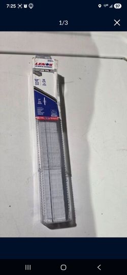 Lenox Reciprocating Saw Blades - 18 TPI - 1 in Width x 0.042 in Thick - Bi-Metal