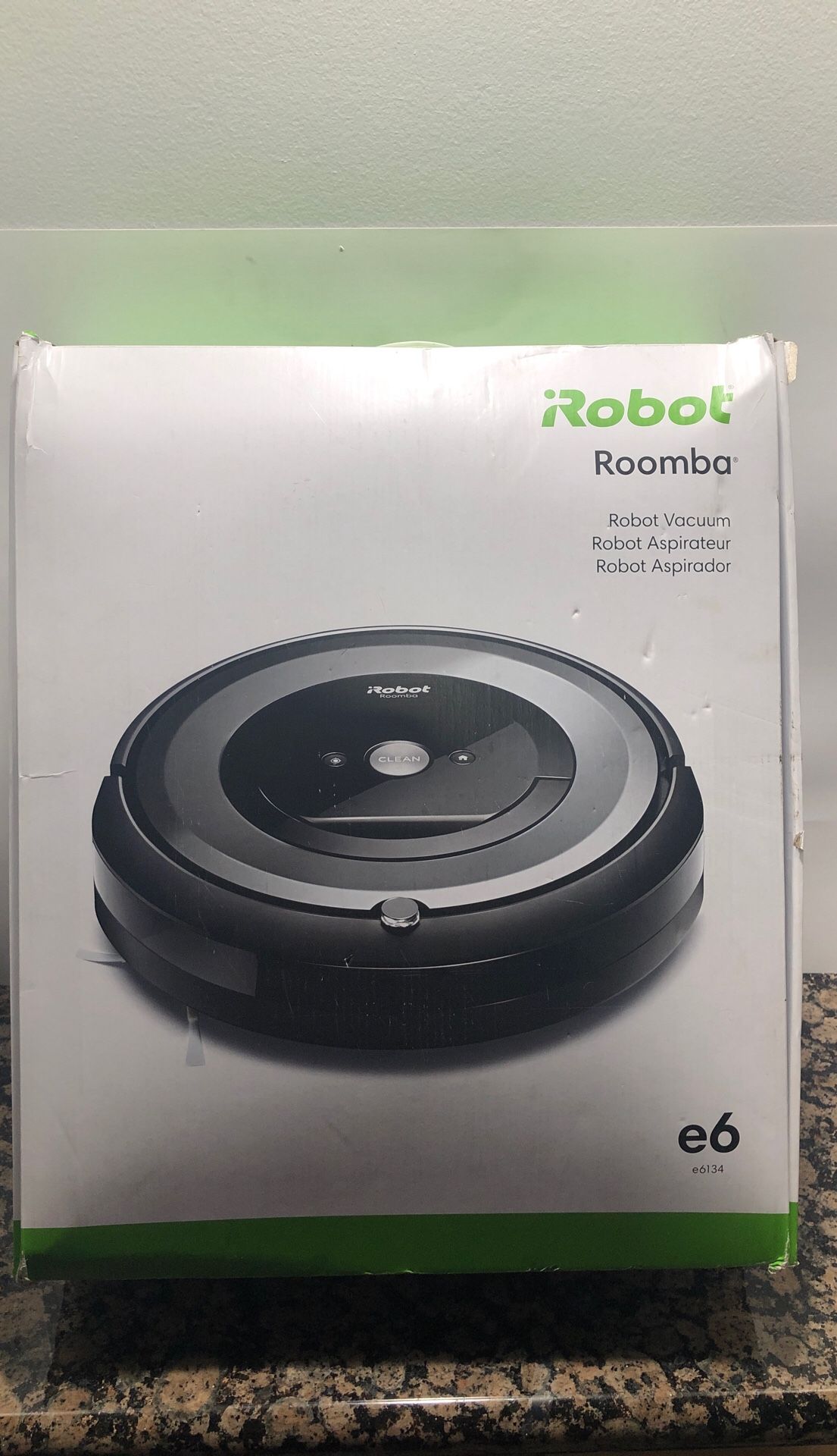 iRobot Roomba E6 E6134 Wi-fi Connected Robot Vacuum Cleaner Brand NEW in Box