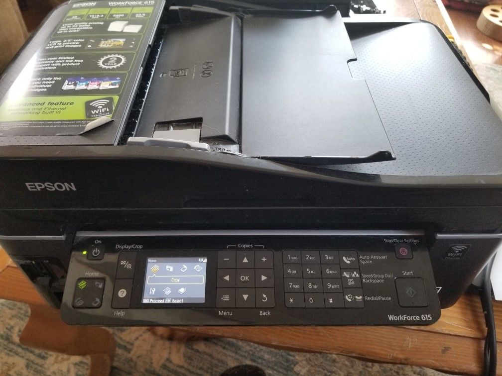 Wireless Printer, Scanner, Fax