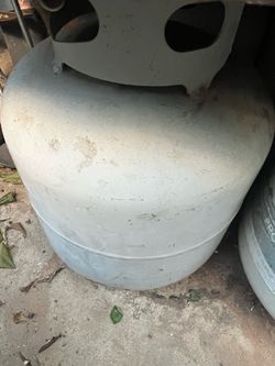 Empty Propane Tank Cylinder