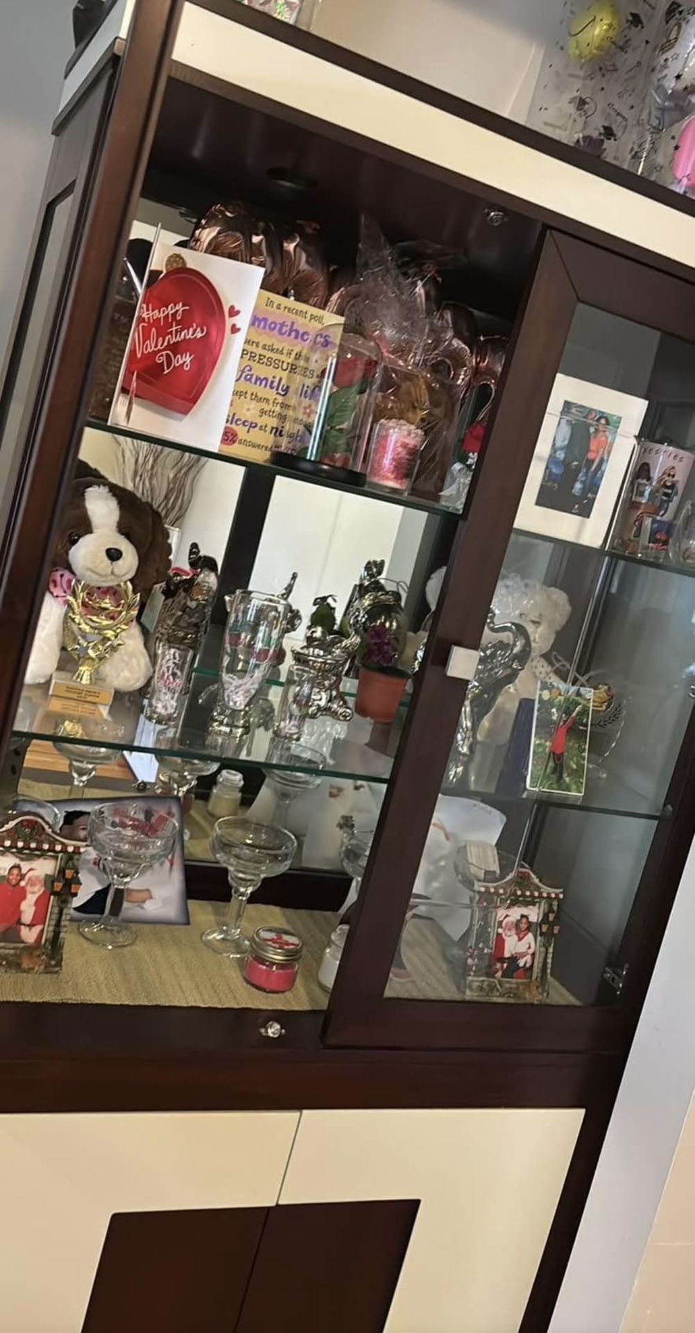 Matching Bar , Table , And China Cabinet Set
