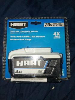 Hart  20v 4.0ah Lithium ion battery