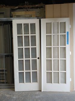 Double Interior Door