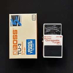 Boss TU-3 Chromatic Tuner