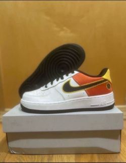 Nike Air Force 1 LV8 1 GS Raygun White DD9530-100 Size 6Y/7.5 Womens Brand New