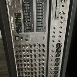 Samson 900 Watts Powered Mixer 