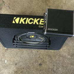 10 Inch Kicker And 800 Watt Kicker Amp
