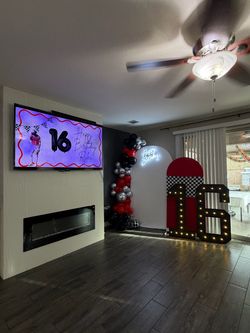 16 light up marquee numbere
