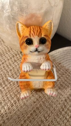 Cat towel holder ✨new
