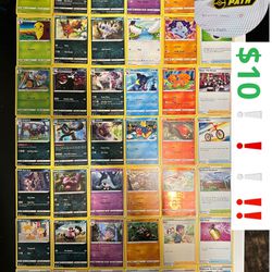 Pokémon Champions Path Set! $10 For All This! ‼️ Dupes +holo/reverse