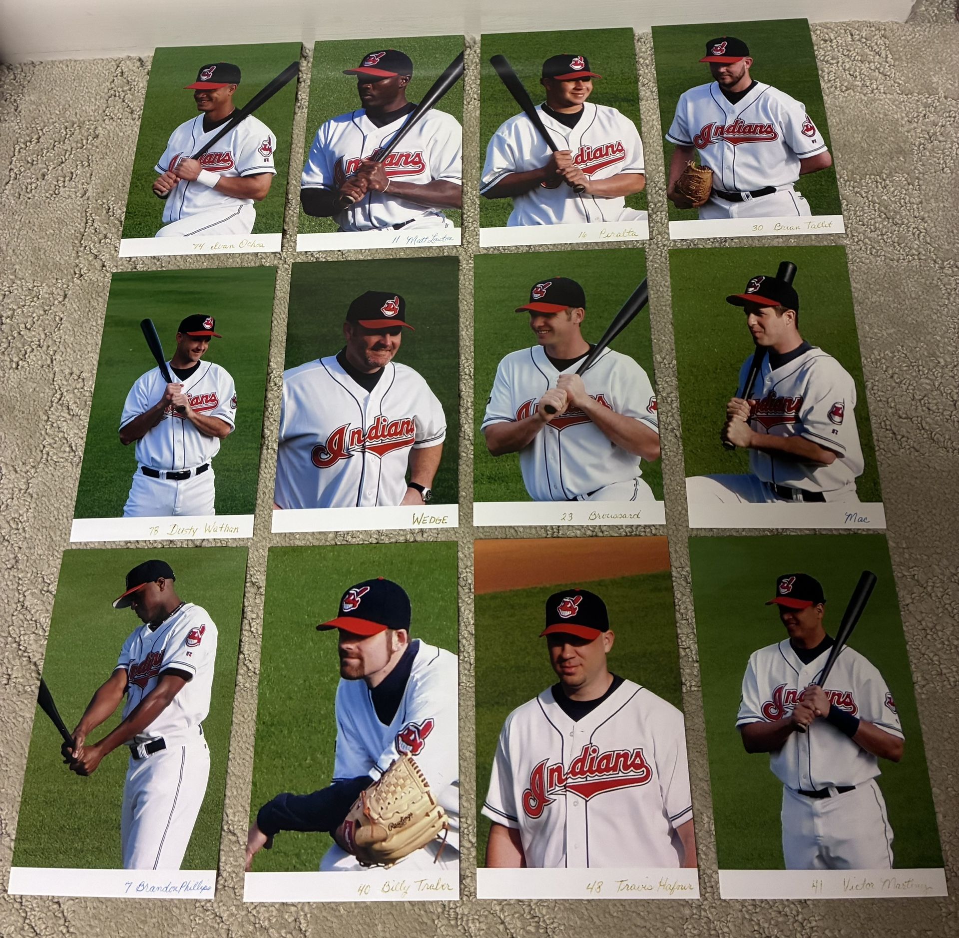 Lot Of 95 Cleveland Indians 2003 6”x4” Photos
