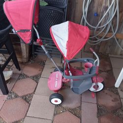 Radio Flyer Tricycle 4-in-1 Stroll N Trike