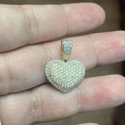 10k Diamond Pendant