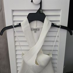 Summer White Crop Top