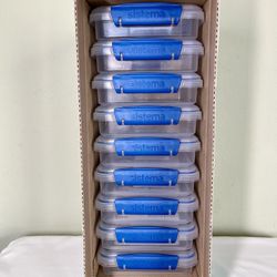 New! 9 Stackable Food Containers