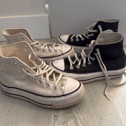 Women High top Converse Size 6 $25 EACH