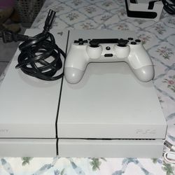 Lightly Used PS4 White Edition