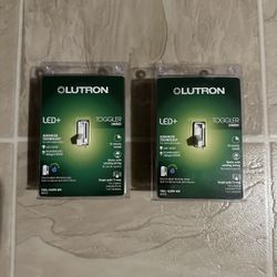 Lutron Toggler LED+ Dimmer Switch - Two (2)